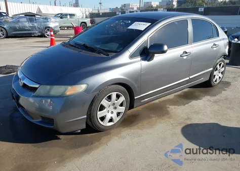 2010 Honda Civic Lx из США, поврежденный, VIN 19XFA1F54AE030241